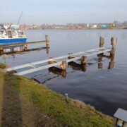 Unterkonstruktion f.Laufsteg Bootsanleger